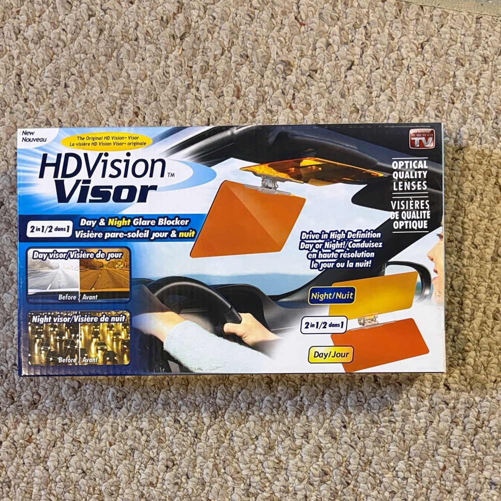 Visor Day & Night Glare Blocker - Orange
